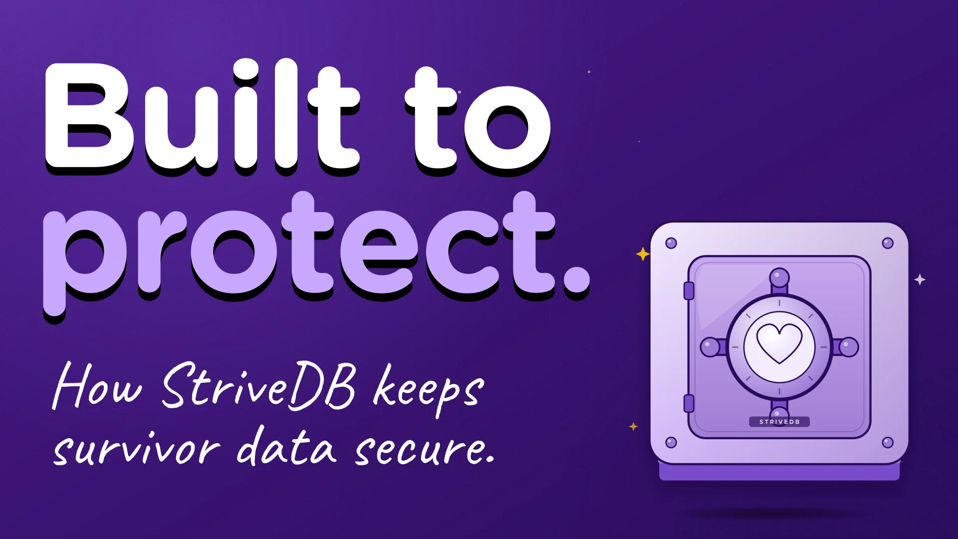 How StriveDB Keeps Survivor Data Secure